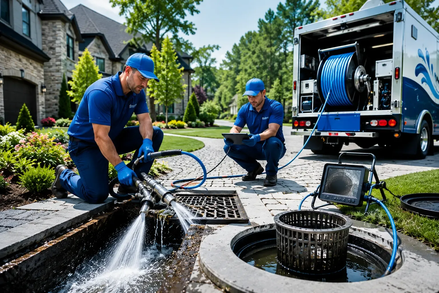 Local outdoor drain cleaning professionals in Issue, MD